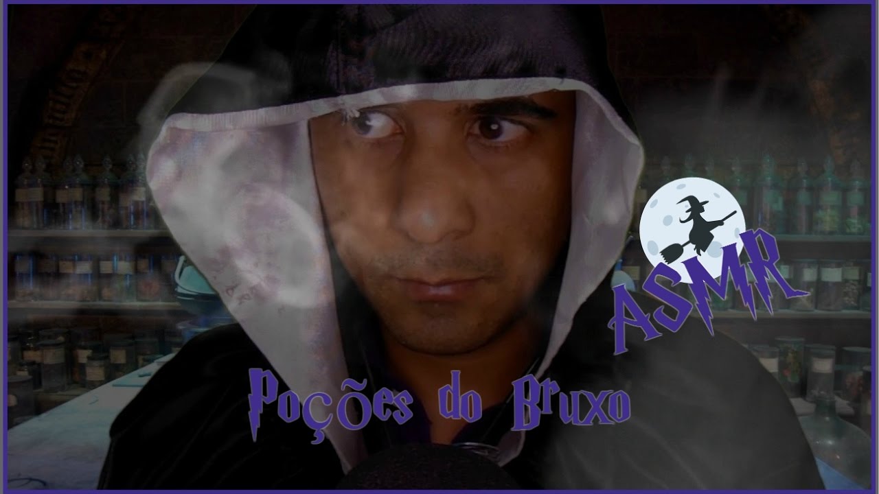 ASMR Binaural - Roleplay - Poções do Bruxo / Witch Potions