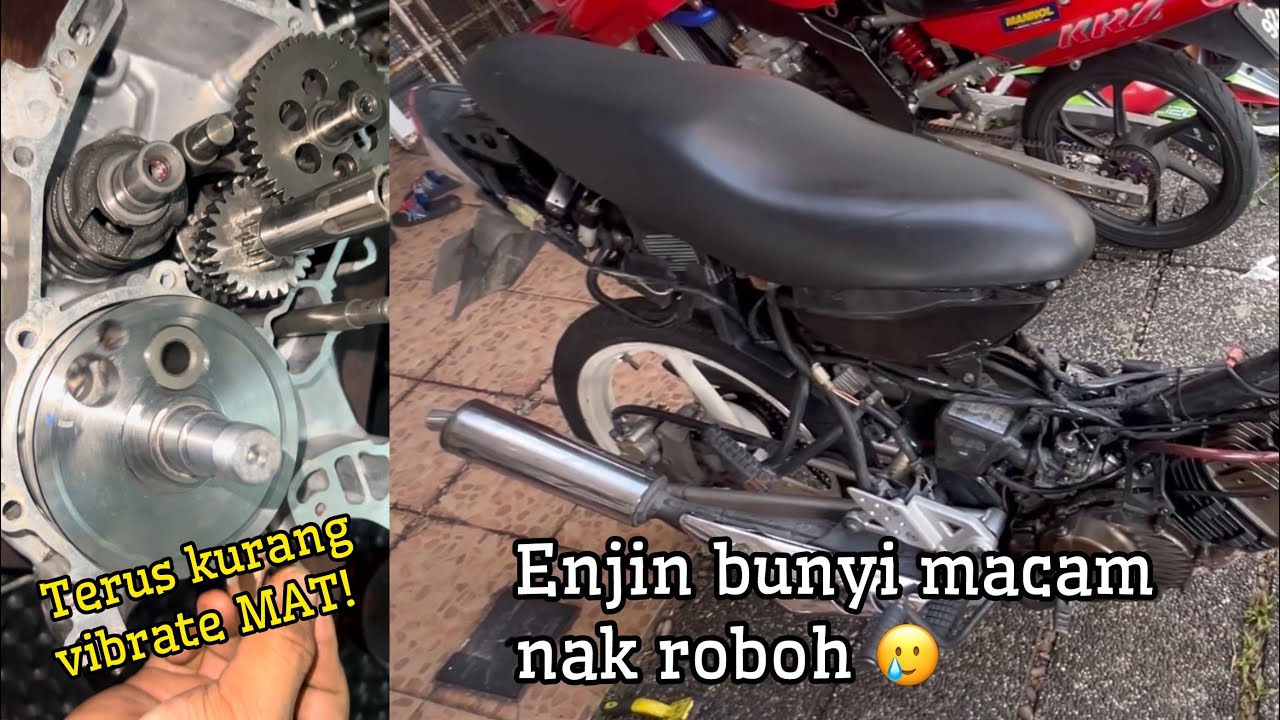 Projek overhaul! | lancar gila MAT pakai crankshaft TOBAKI!