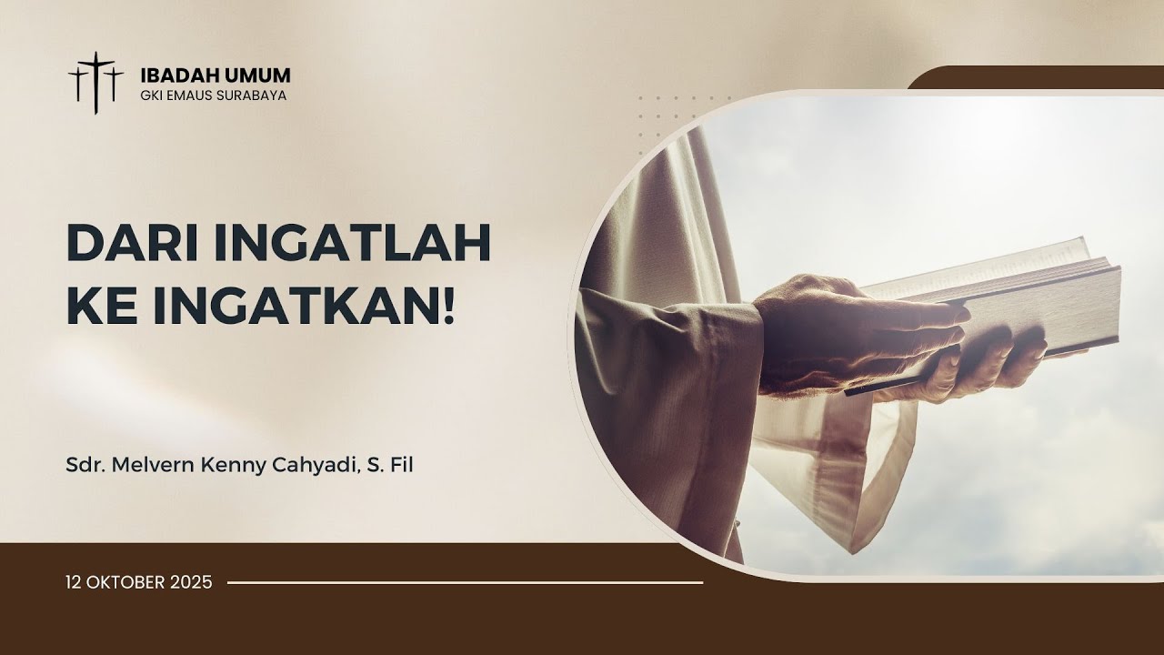Ibadah Umum 12 Oktober 2025 | 09.00