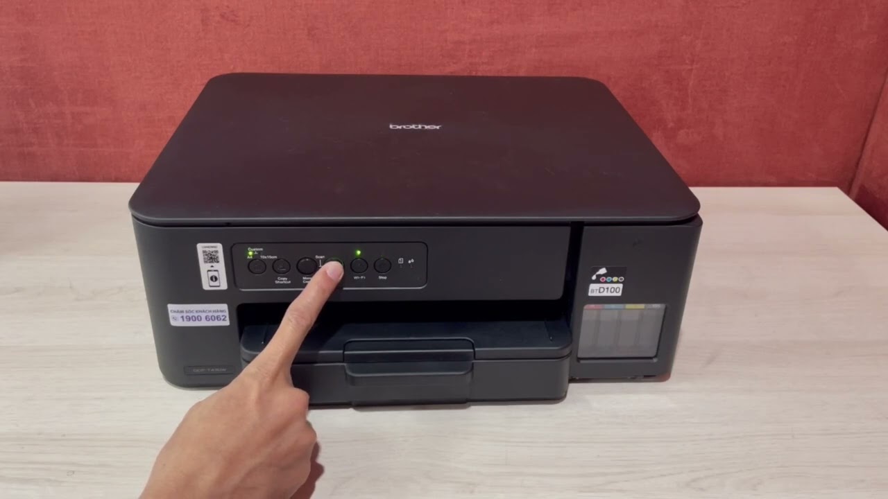HƯỚNG DẪN SỬ DỤNG EMAIL PRINT TRÊN DCP T430W