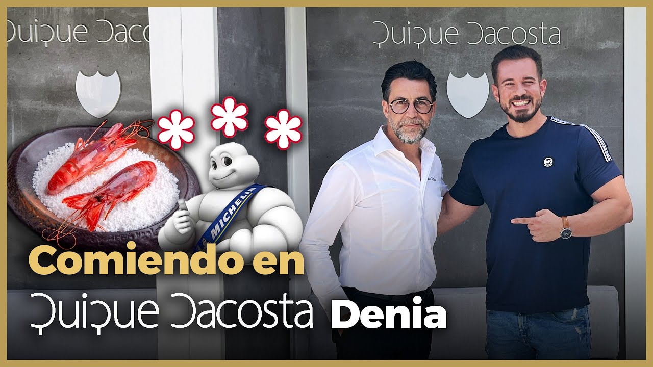 Visito QUIQUE DACOSTA DENIA - Vale la pena pagar 250 EUROS por un 3 ESTRELLAS MICHELIN??