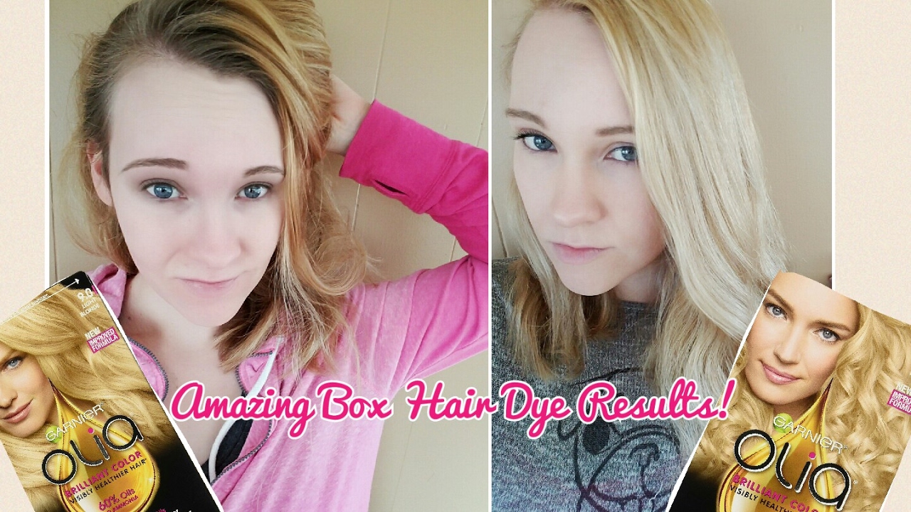 Garnier Olia Hair Dye  Amazing Box Hair Color Results!