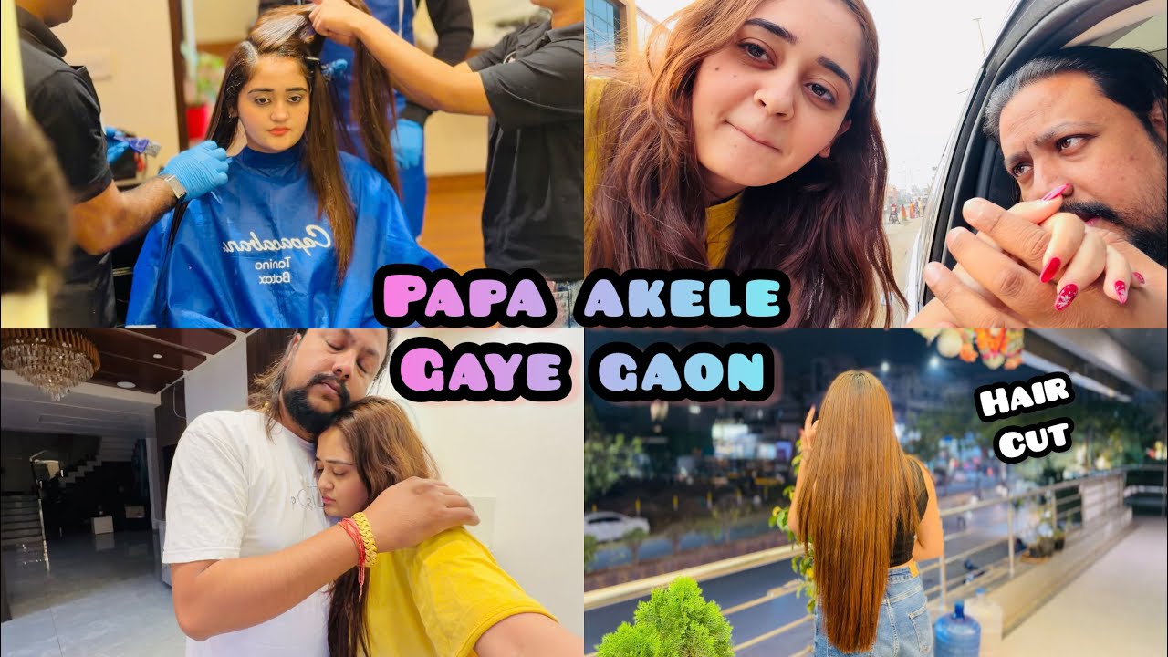 Papa hame akele chod Ke Gaon chale gaye 🥺