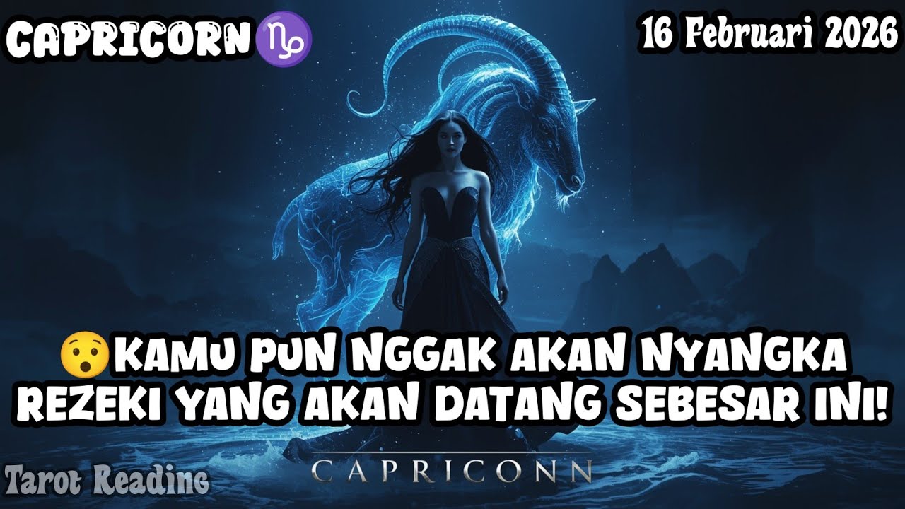 Capricorn♑ Kamu Pun Nggak Akan Nyangka Rezeki Yang Akan Datang Sebesar Ini Hari Ini - Mata Zodiak