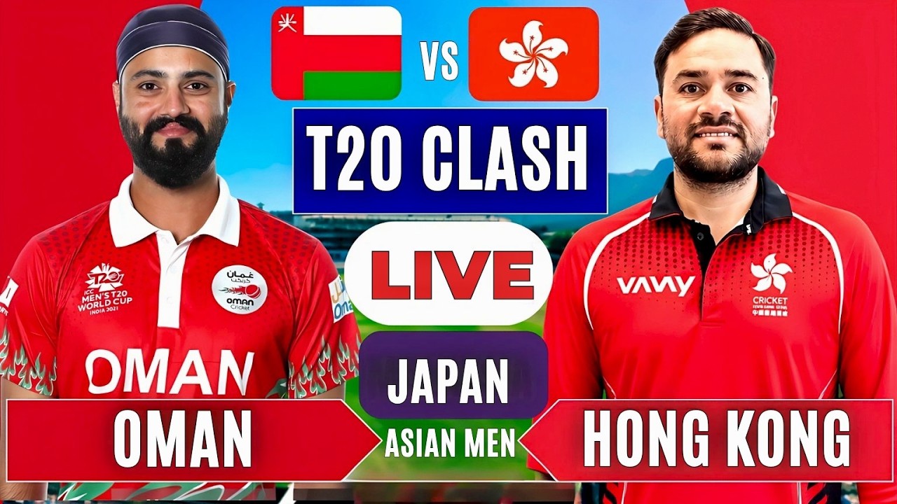 🔴 LIVE: Hong Kong vs Oman | 3rd Live Score | HK vs OMA Asian Men's Cricket T20 2026