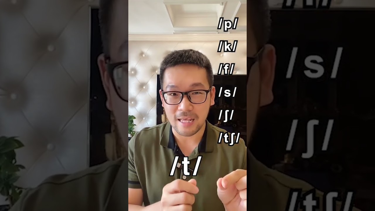 Как произносится окончание -ed /t/ #matgoctienganh #ieltsdatio #luyenthiielts