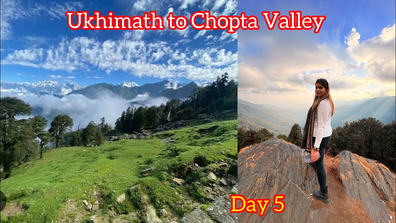 Explore Chopta Valley!! Unfortunately Tungnath Tracking Nahi Hui☹️#travel #vlog #virall #youtubers 