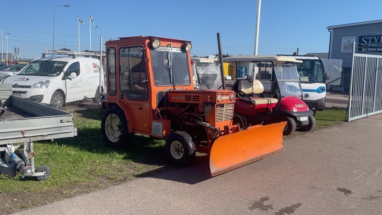 Köp Kompakttraktor Holder P60 på Klaravik
