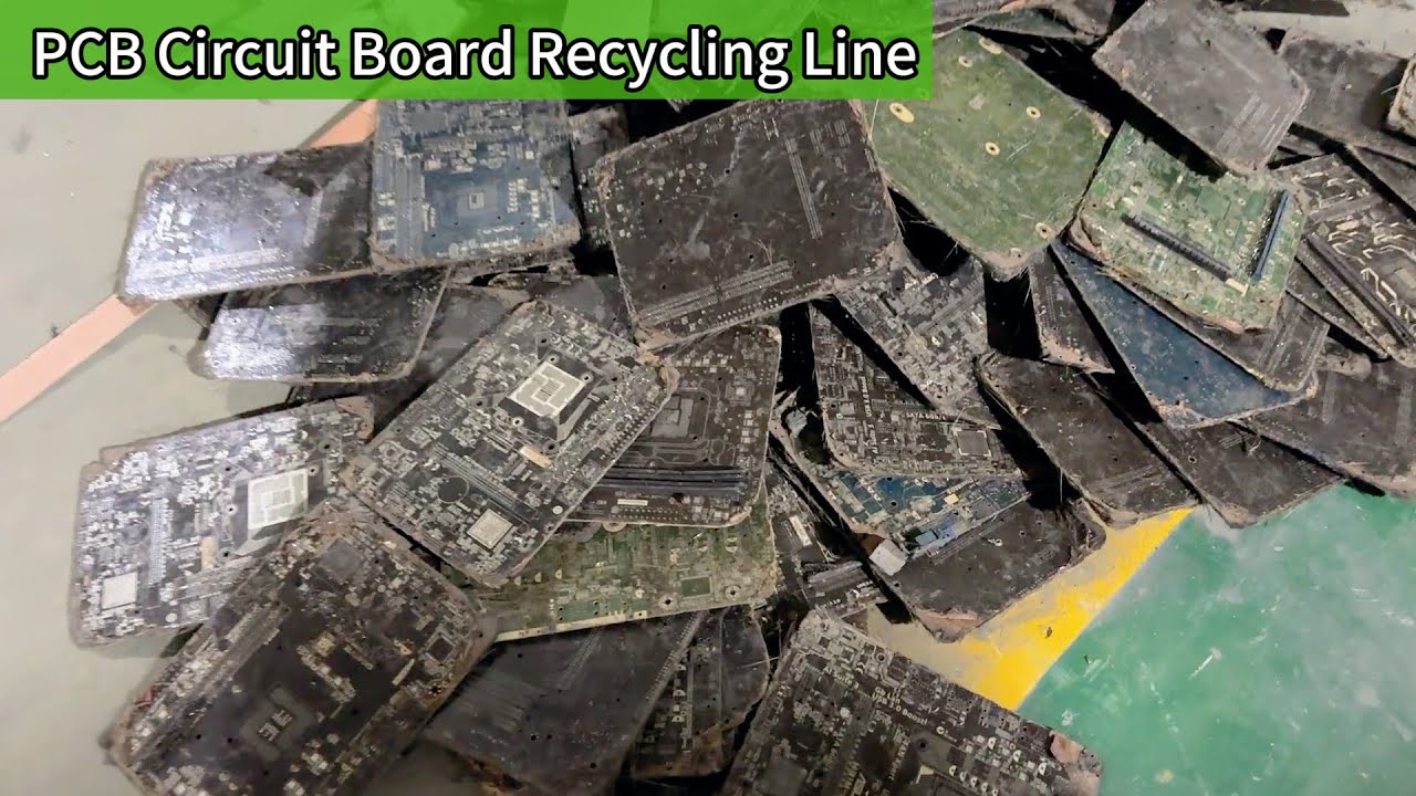 PCB Waste Shredding: How Old Circuit Boards Transform Into Gold and Metals