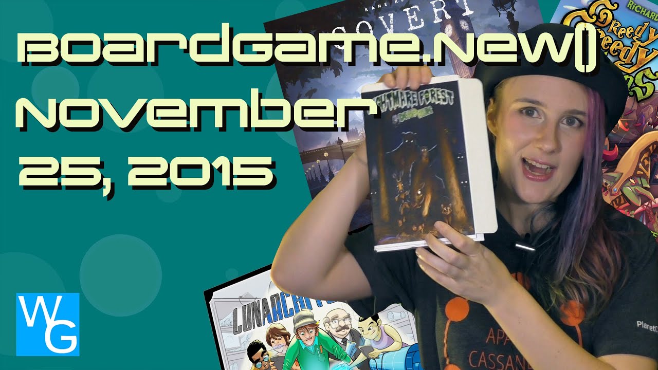 Board Game News for November 25, 2015 - BoardGame.new()
