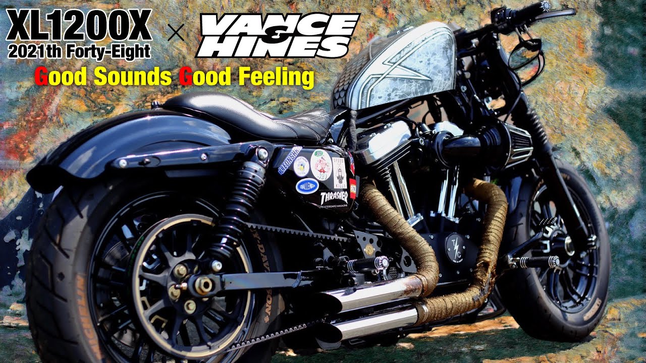 【ハーレー】バンス＆ハインズ　爆音ショートショットの Forty-Eight！【XL1200X】