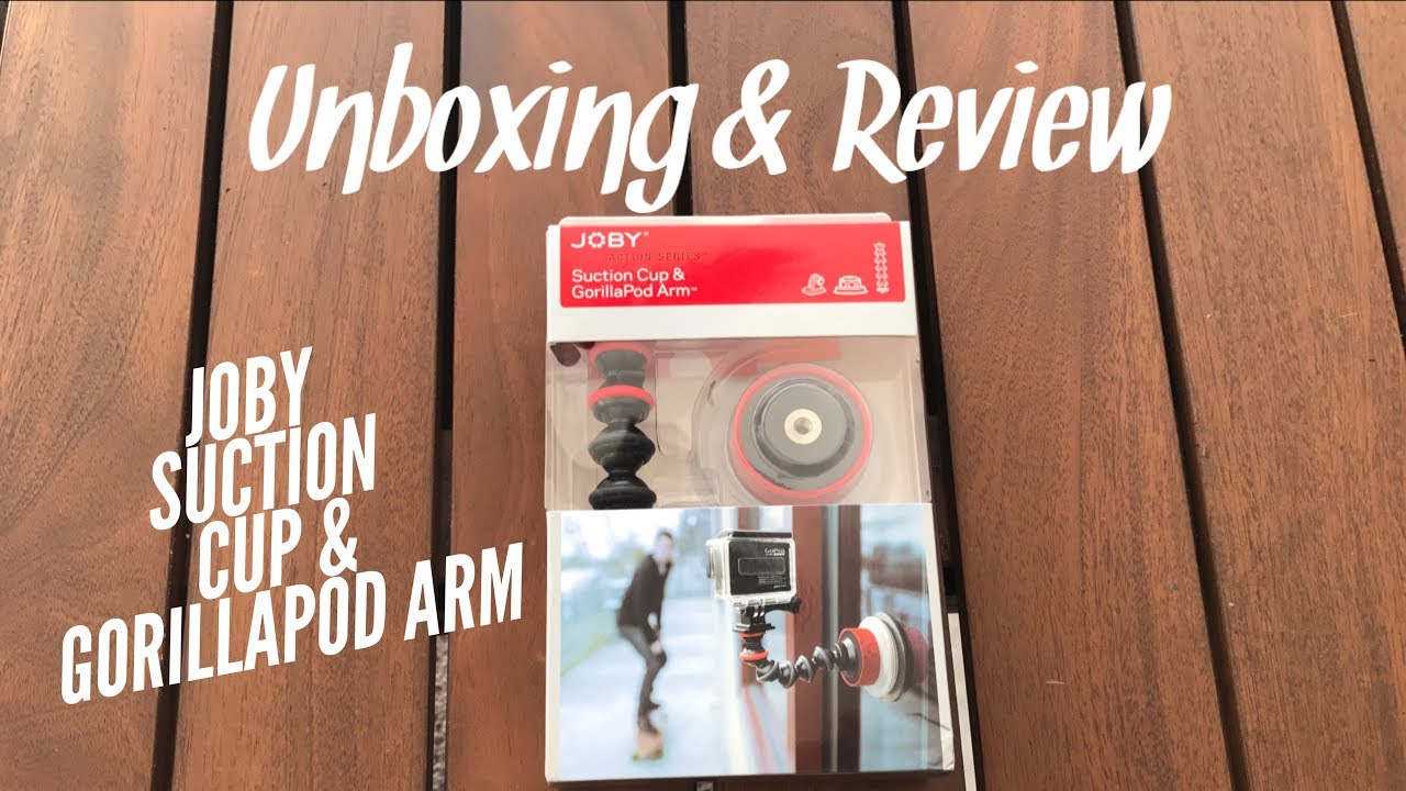 Joby | Suction Cup| Gorillapod Arm| Unboxing & Review|