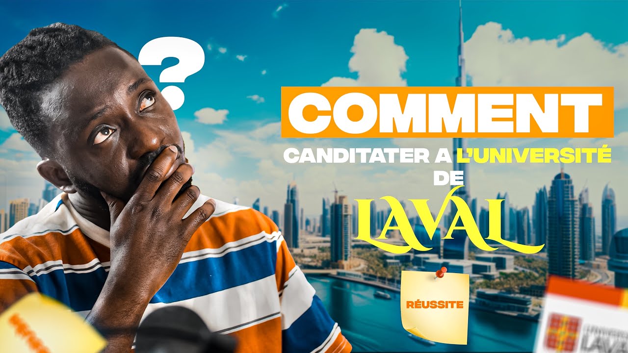 🇨🇦Fais ta demande d’admission à l’université de Laval grace à cette video !!!🇨🇦