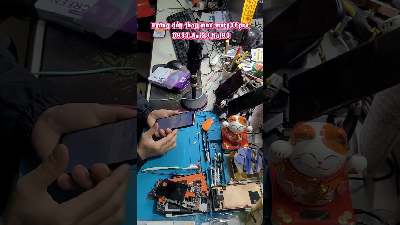HƯỚNG DẪN THAY MÀN MATE30PRO