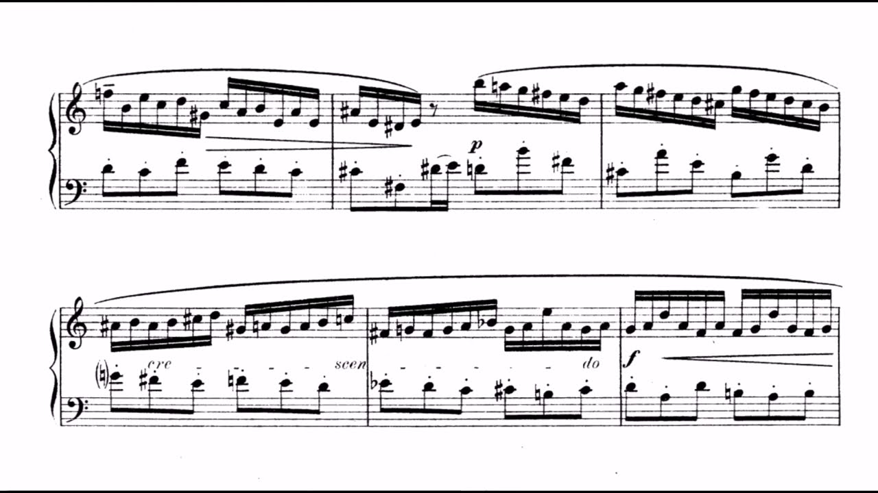 Max Reger - Sechs Präludien und Fugen op. 99 [Score Video]
