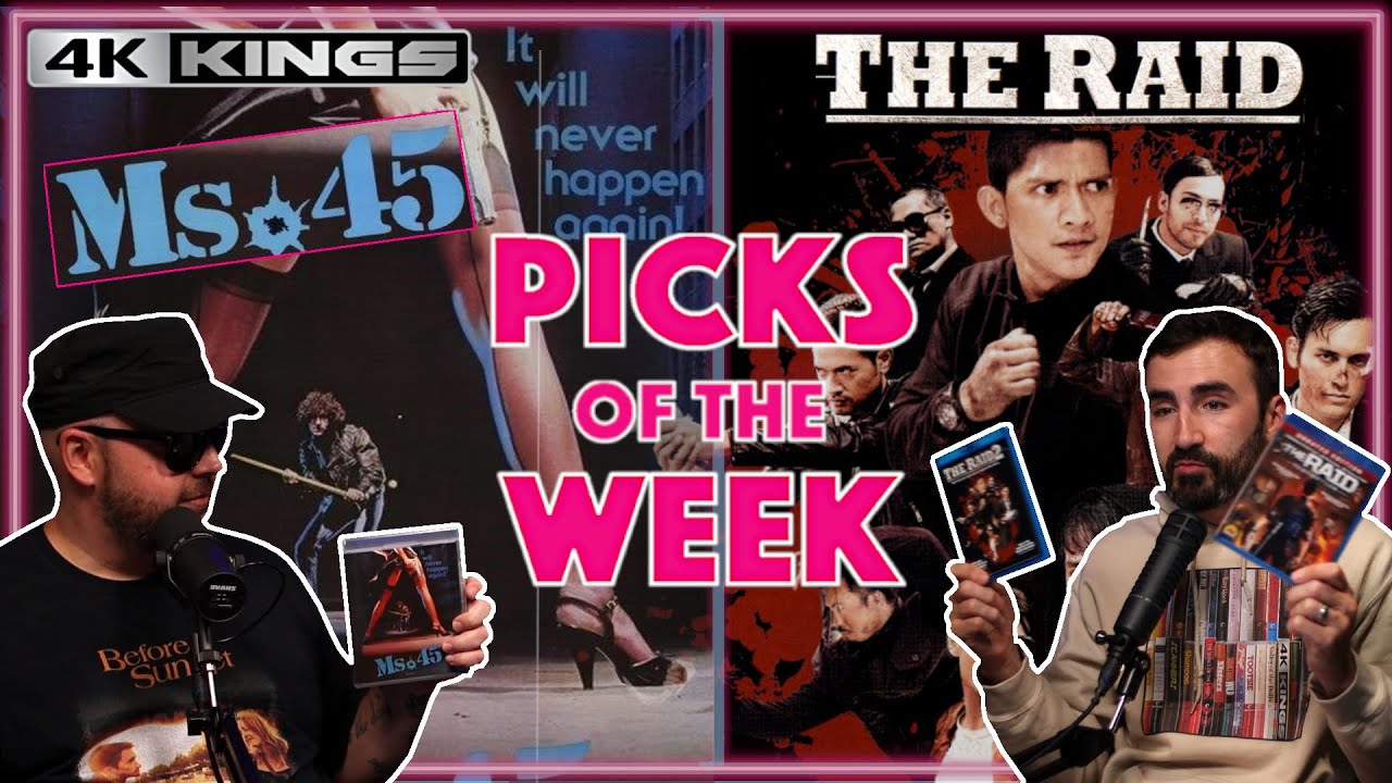 THE RAID, THE RAID 2 & MS. 45 | MOVIE PICKS OF THE WEEK | 4K Kings Share Their Recommendations!