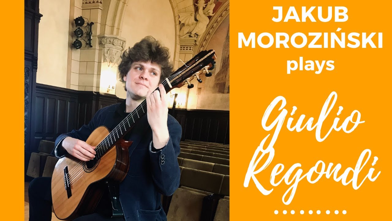 Jakub Moroziński plays Giulio Regondi