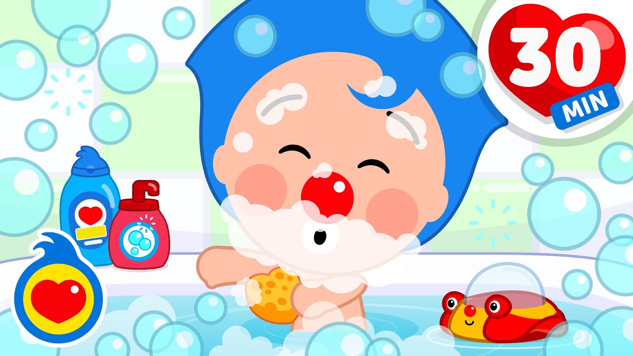 It's Bath Time! 🛁 🧼💦+ More Fun Kids Songs & Nursery Rhymes ♫ Plim Plim - The Kindness Hero