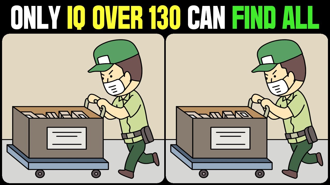 Spot The Difference : Only Genius Find Differences [ Find The Difference #284 ]