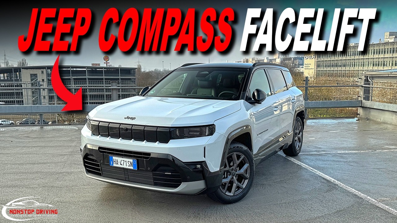 Обновленный Jeep Compass | Совершенно новый дизайн, но без мощных двигателей? | Обзор, тест-драйв