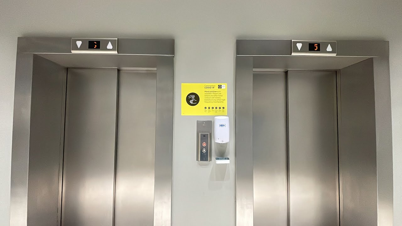 A few lifts at Stephen's Green Shopping Centre in Dublin City