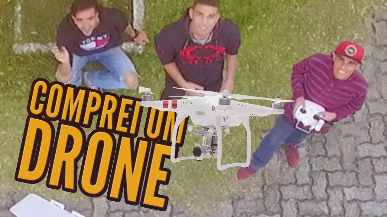 COMPREI UM DRONE