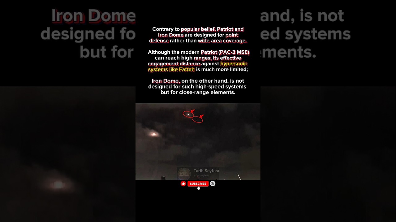 Patriot vs. Fattah: The Truth About Point Defense #irondome #fattah2#patriotmissile
