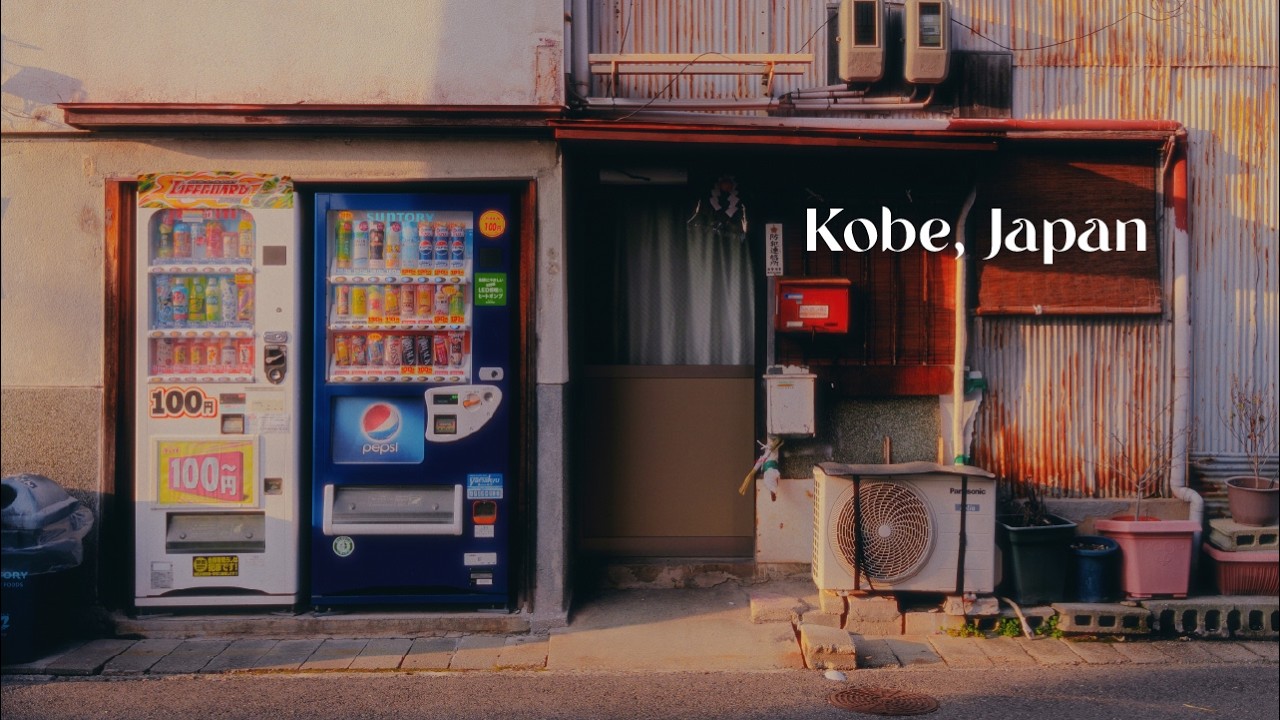 A quiet day in Kobe  - Life in Japan / Cinematic Photography Journey