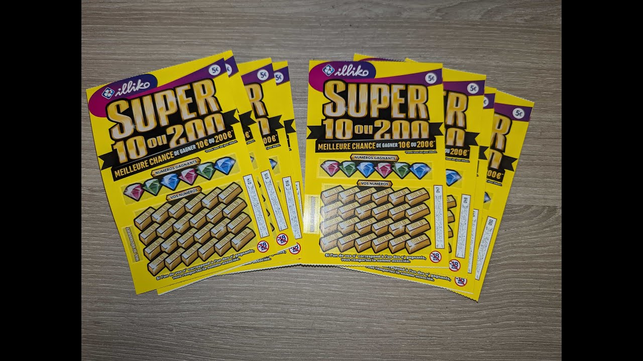 🍀🤞jeu de grattage FDJ 🤞🍀 objectif 2 X 200 euros au super 10 ou 200 chapitre 20 🥺🥺🥺