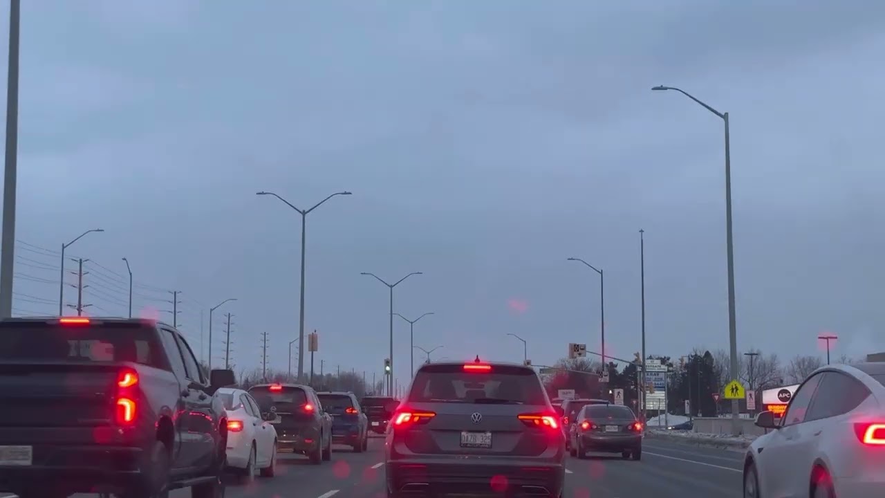 Drive through Bramalea city centre neighborhood Canada #viralvideo  #trump 