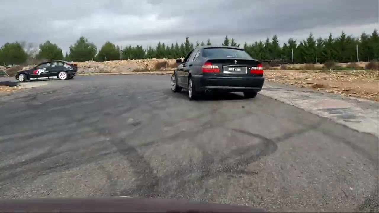 (e46 325i) - RAW DRIFT, DriftXmas en Circuito Arenas de San Juan - 09/12/2023