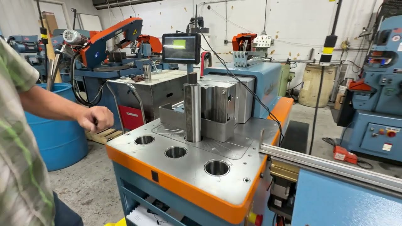 Watch our new HB31 Horizontal Bender effortlessly bend 5/16