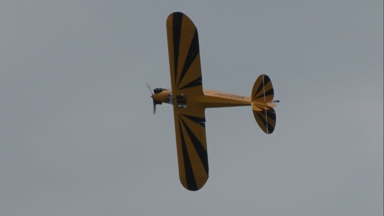 2019 Greenwood Lake Airshow - Jason Flood's Clipped Wing Cub