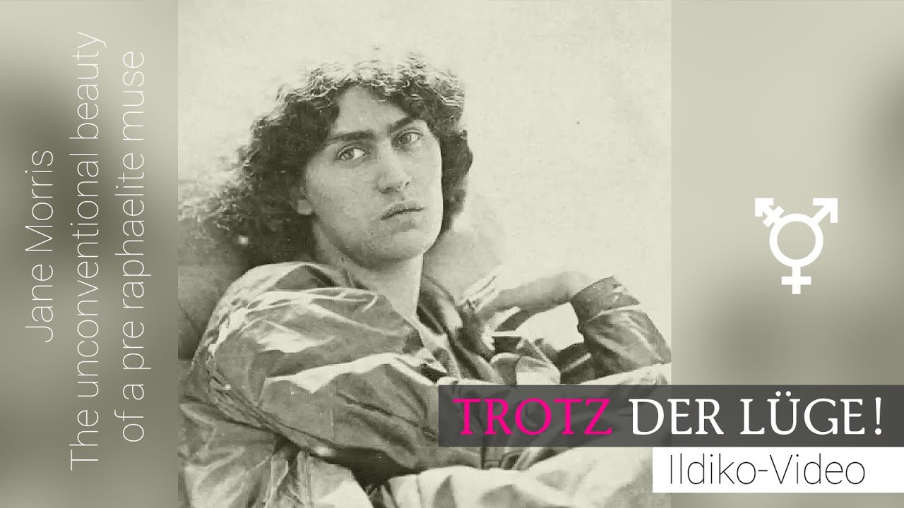 The unconventional beauty of a pre raphaelite muse  – Jane Morris – Transvestigation