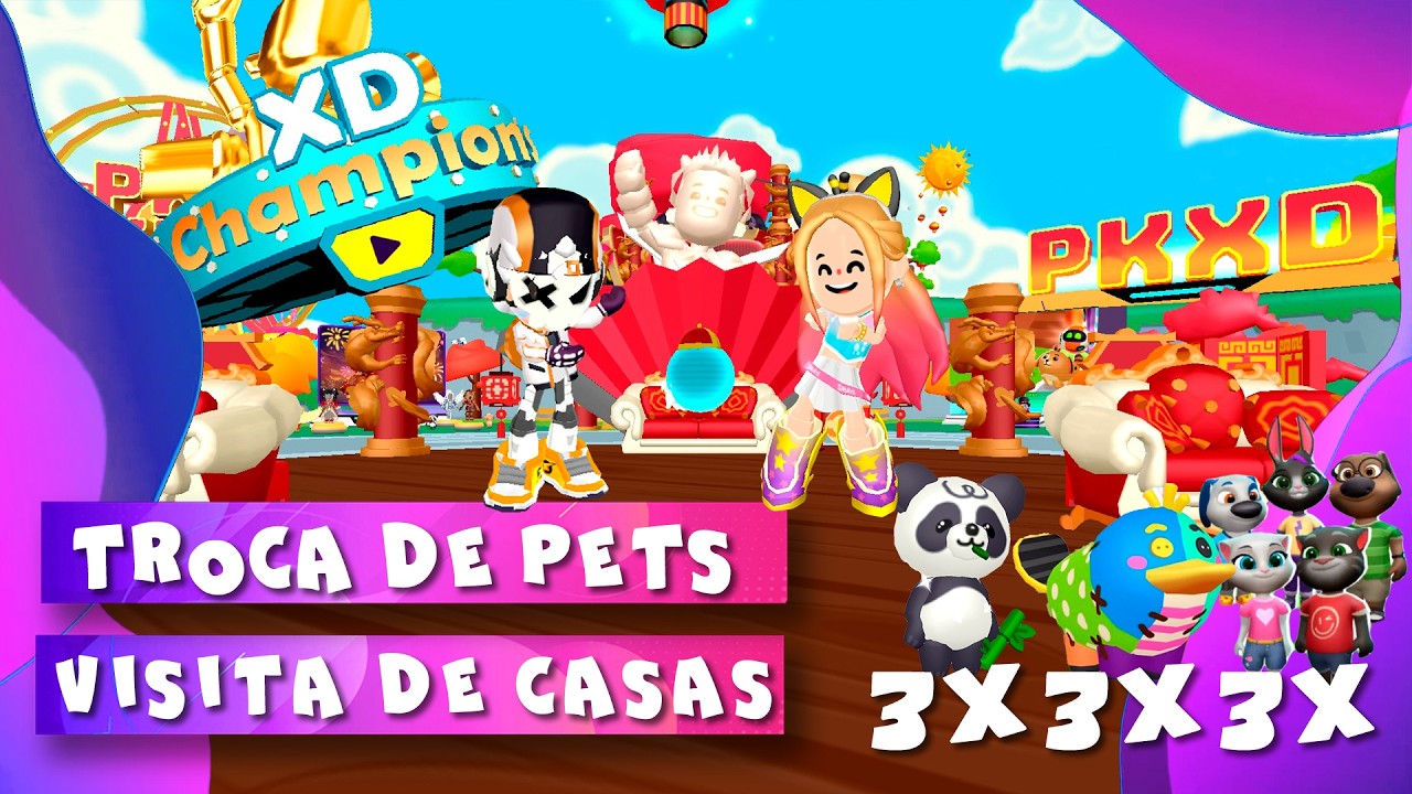 PKXD - Ano novo lunar com competições e trocas de pets
