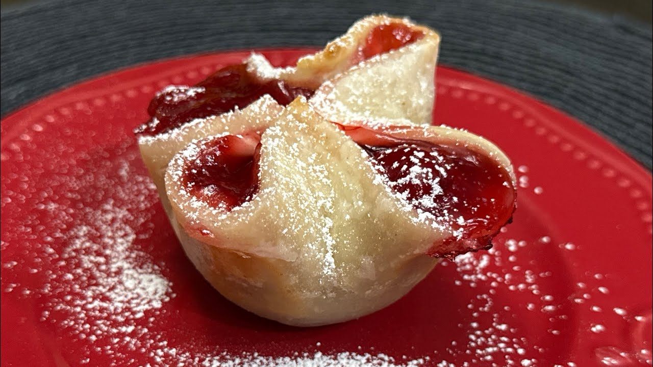 Mini Cherry Pie Bites I Gluten Free Holiday Baking
