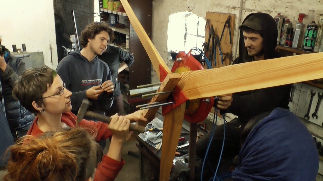 Windrad-Bauworkshop - eine Dokumentation