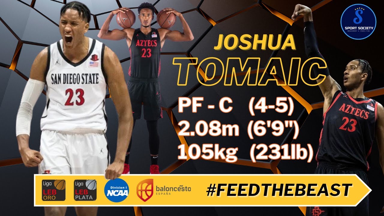Joshua Tomaic - Career Highlights - Complete 3 Level Scorer- LEB Oro - LEB Plata - NCAA  Div 1