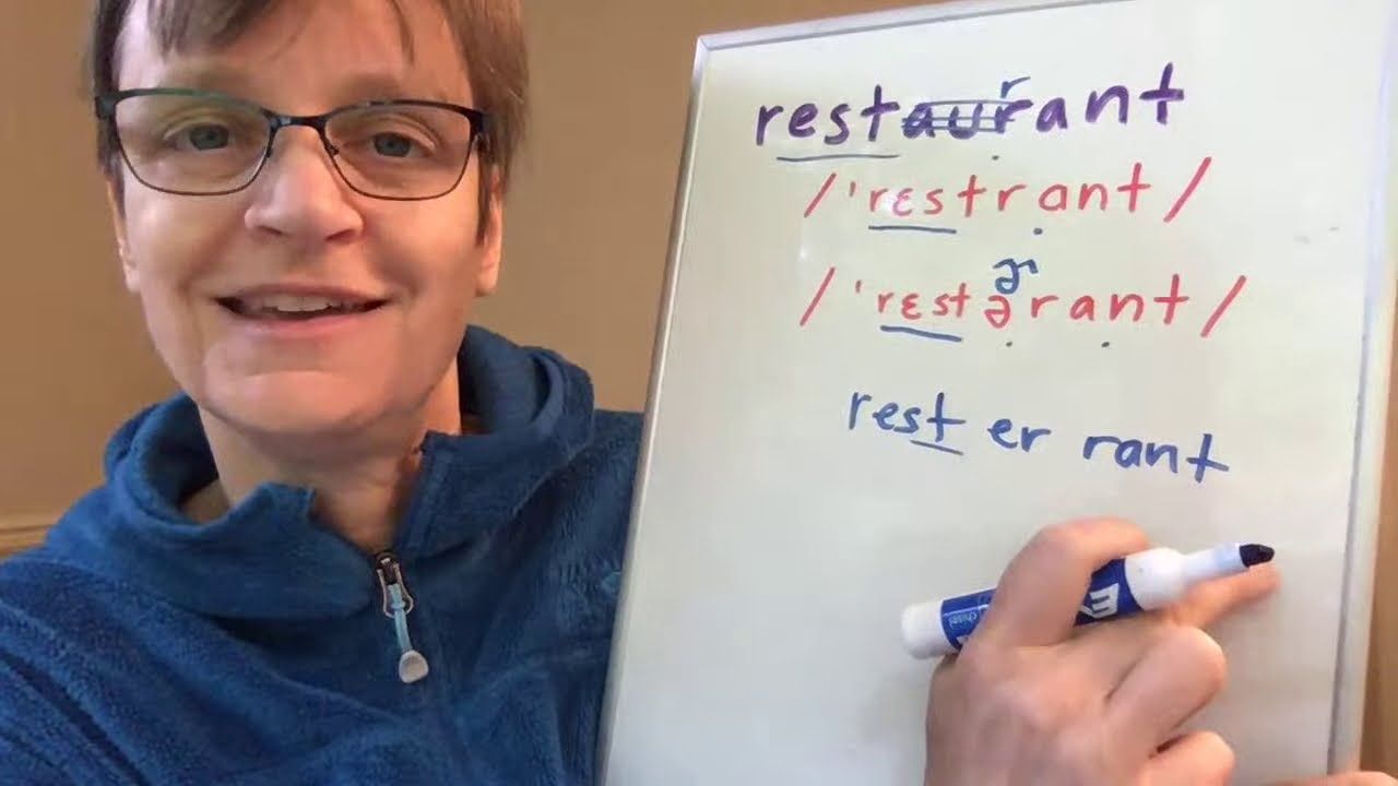 How to Pronounce Restaurant