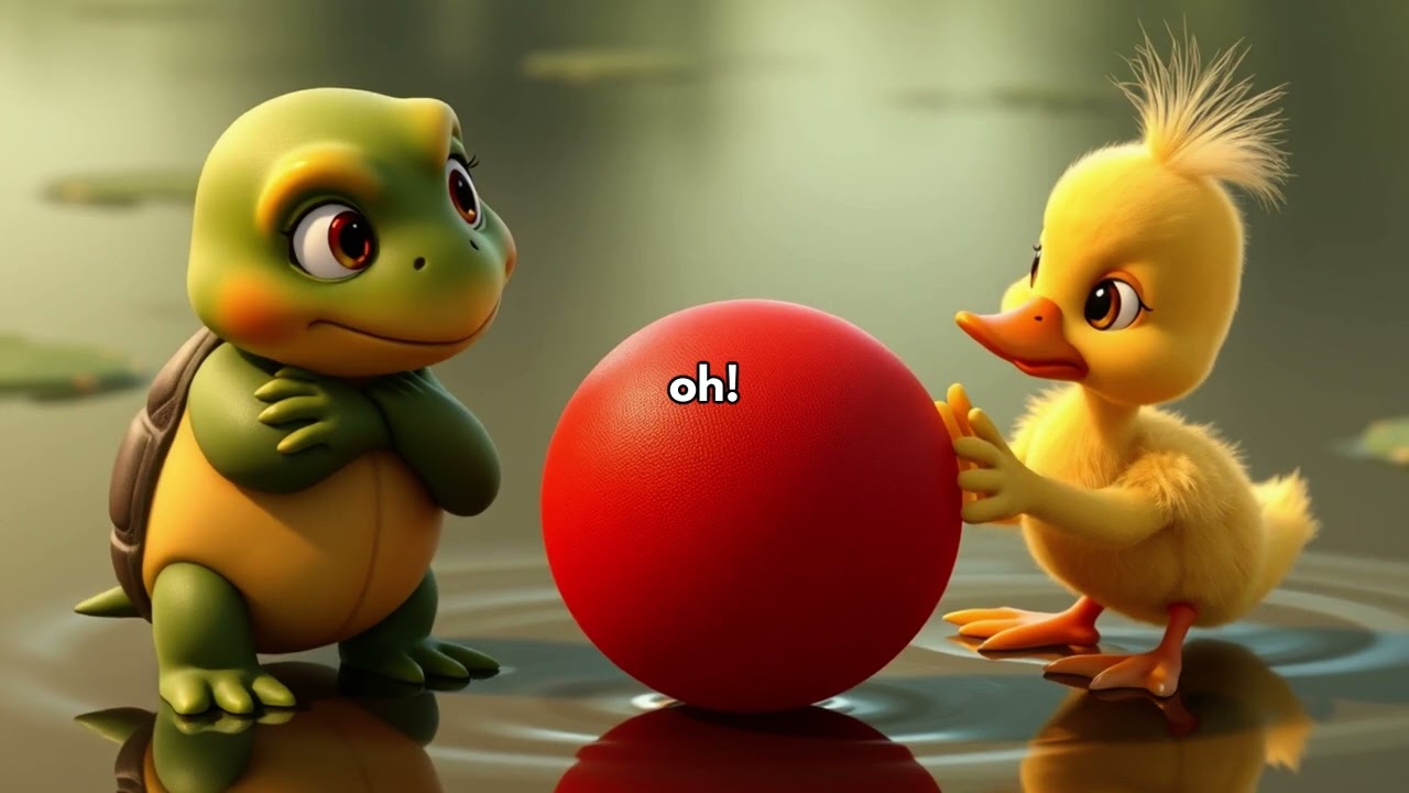 Timmy the Turtle sharing