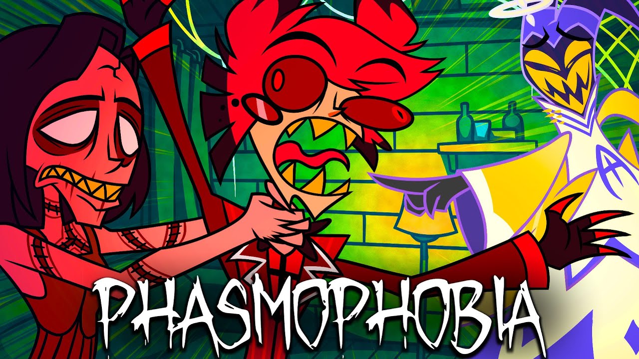 Hazbin Hotel Characters HUNT GHOSTS in Phasmophobia