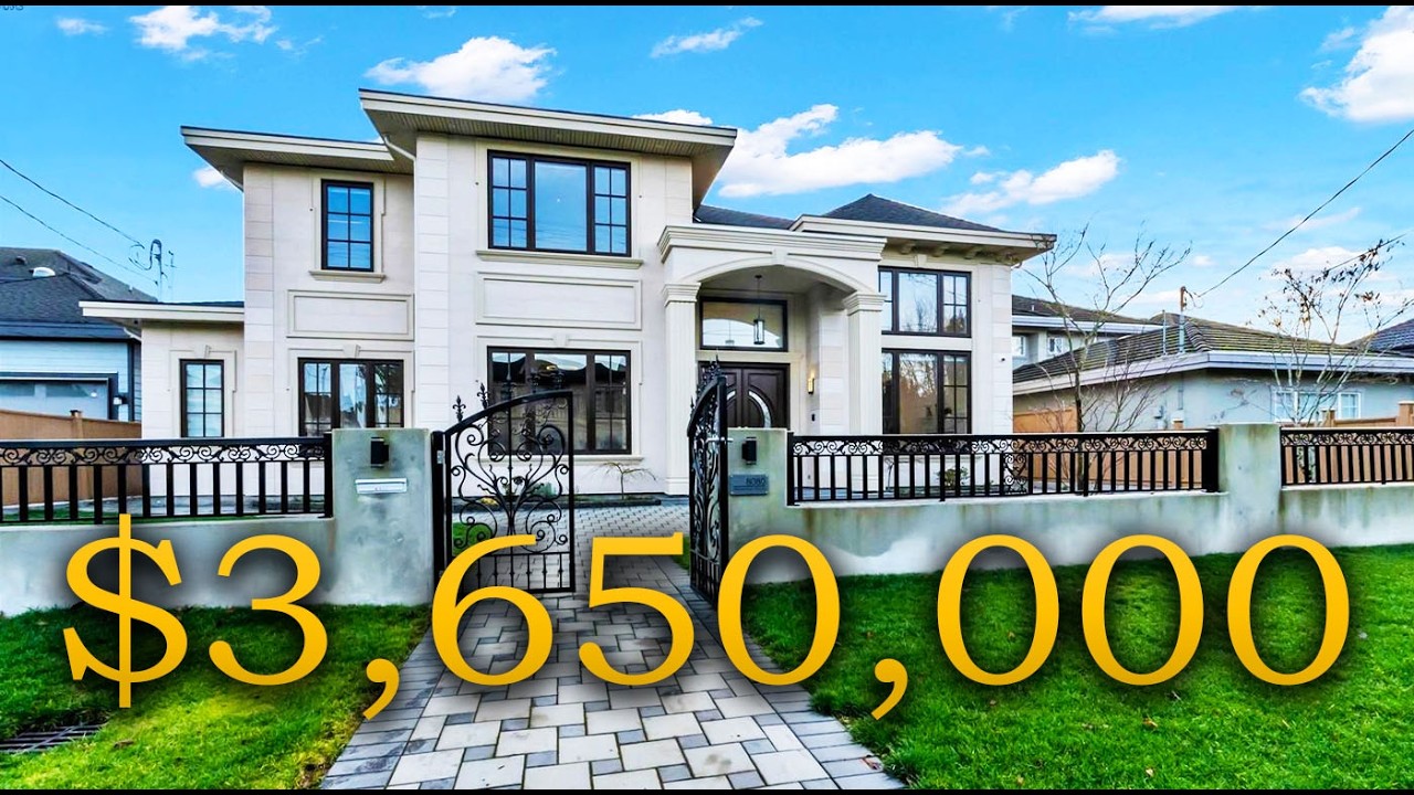 Inside this $3.6 Million Property in Richmond, Vancouver with a Legal Suite