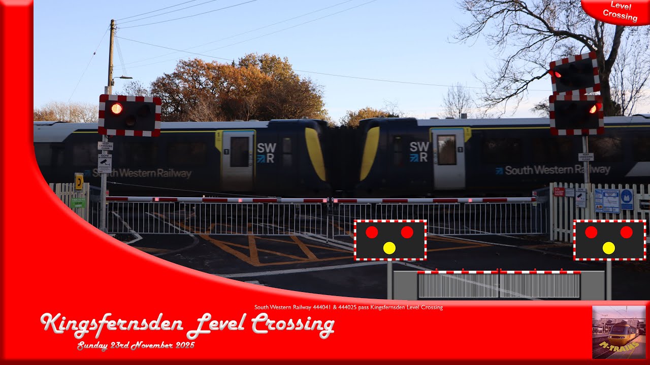 *NEW MCB-OD Layout* Kingsfernsden Level Crossing - 23/11/25