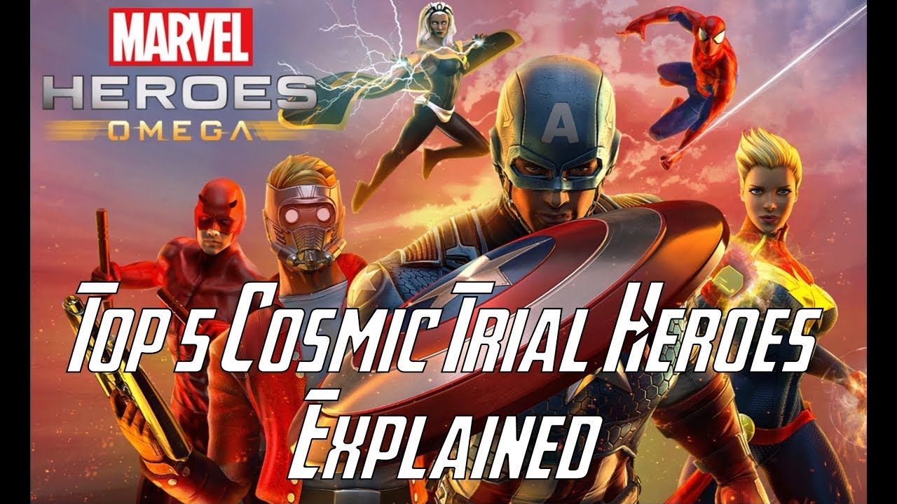 Top 5 Cosmic Trial Heroes Explained - Marvel Heroes Omega (PS4/XBOX)