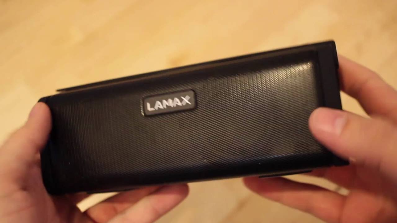 Bluetooth Speaker - LAMAX Beat Street ST-1 - Unboxing and test