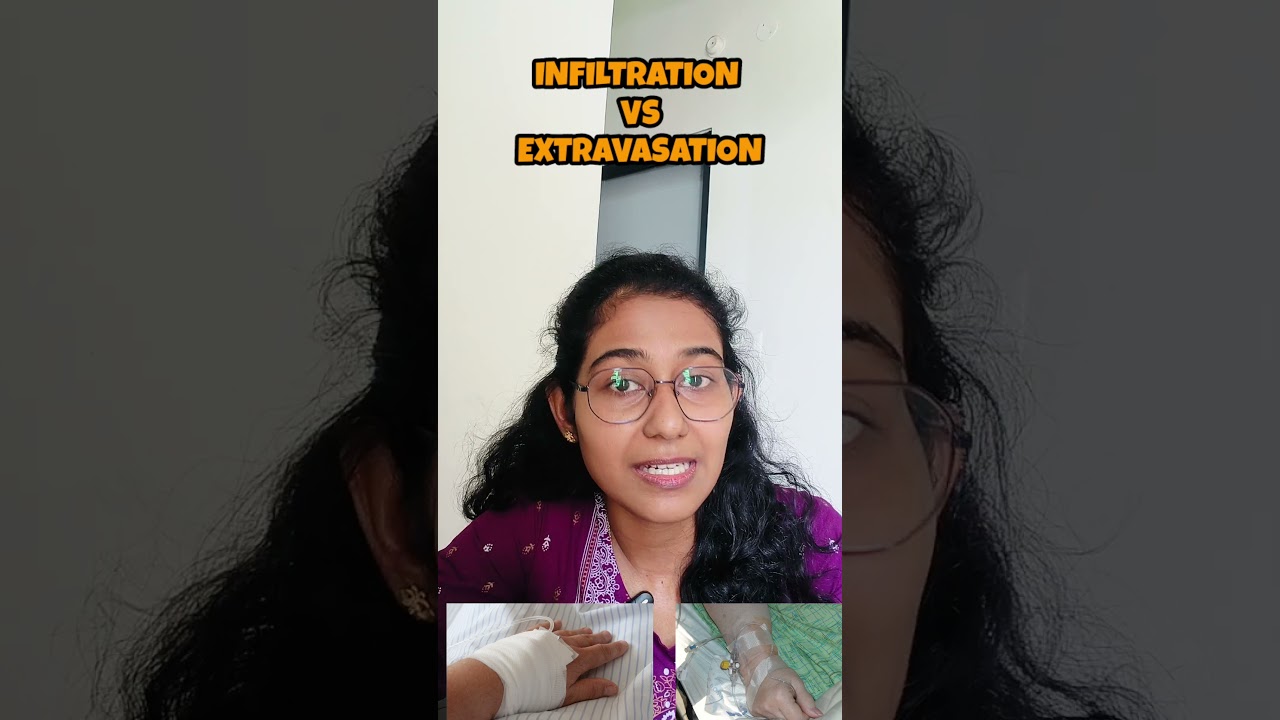 infiltration vs extravasation||NUSRES||MEDICOS 
