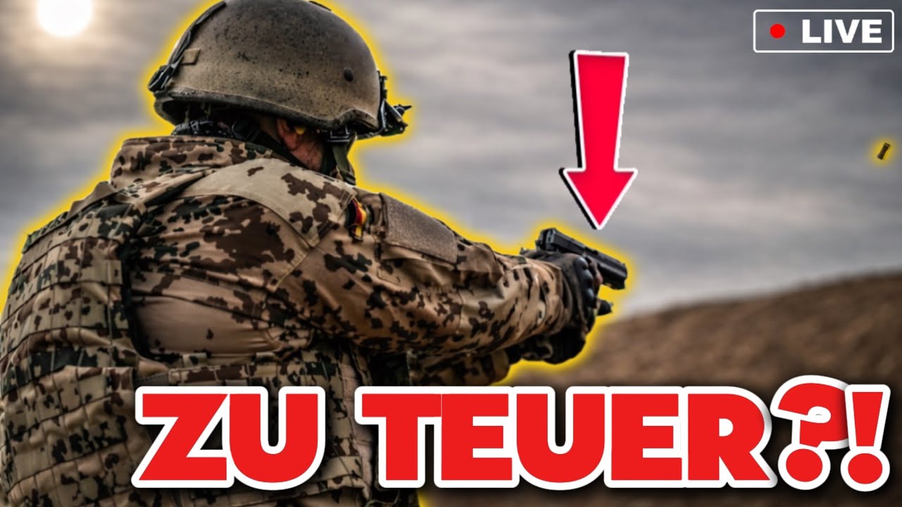 💥 ZU TEUER?! Bundeswehr kauft Pistolen im Ausland &ndash; Standort Deutschland verliert