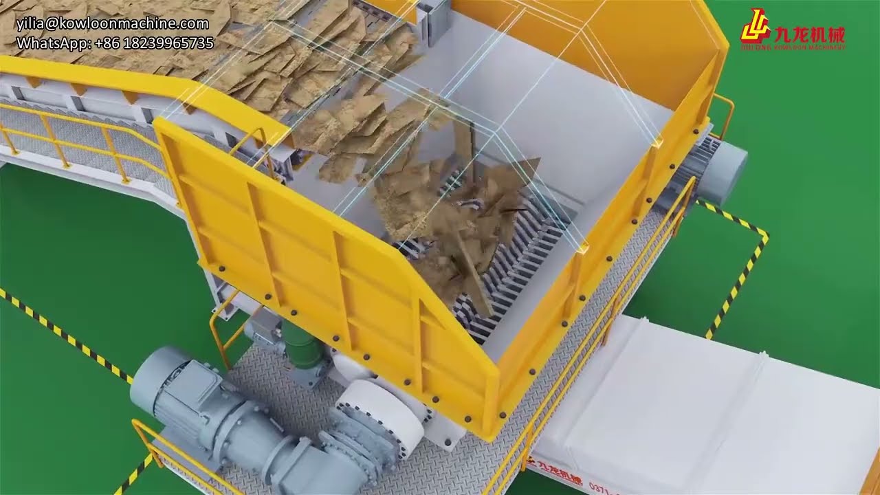 OCC paper pulping line cardboard paper recycling dry pulping plant