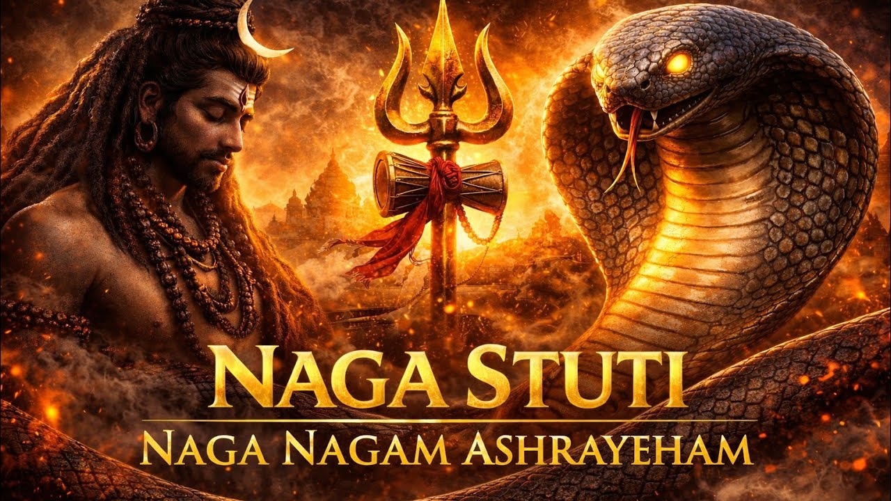 Naga Stuti | Powerful Devotional Song for Lord Shiva & Serpent Gods | Spiritual Energy Mantra 🐍🔱