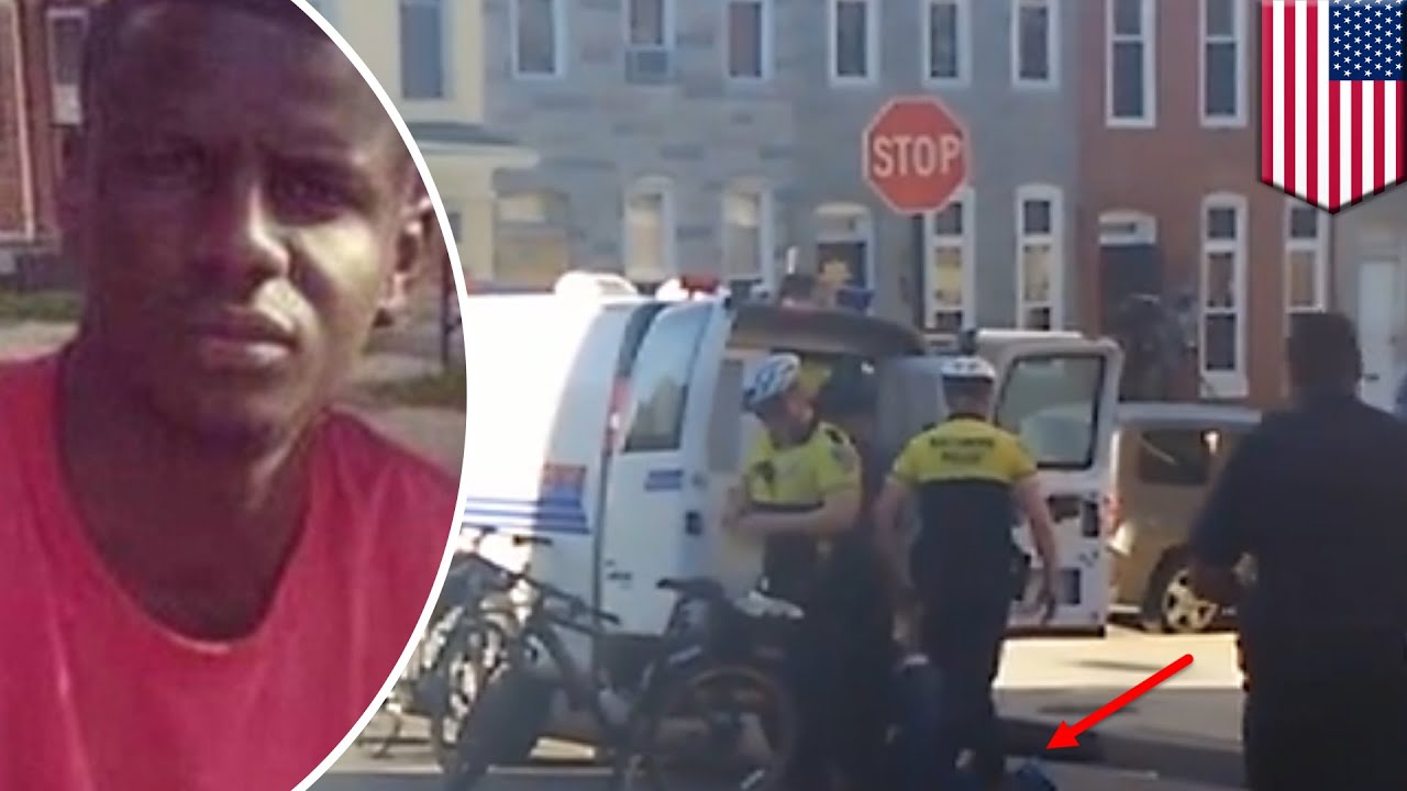 Freddie Gray video: New footage shows Gray motionless while under police custody - TomoNews